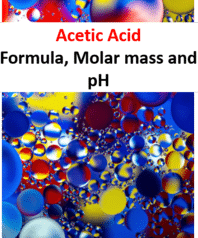 Acetic acid molar mass