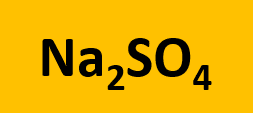 The sodium sulfate formula is Na2SO4. Its common form is Glauber salt. it is non toxic, odorless and soluble in water.