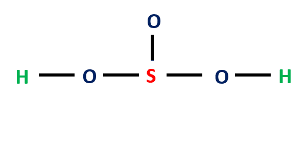 Lewis structure of Sulfurous acid-step by step explanation.