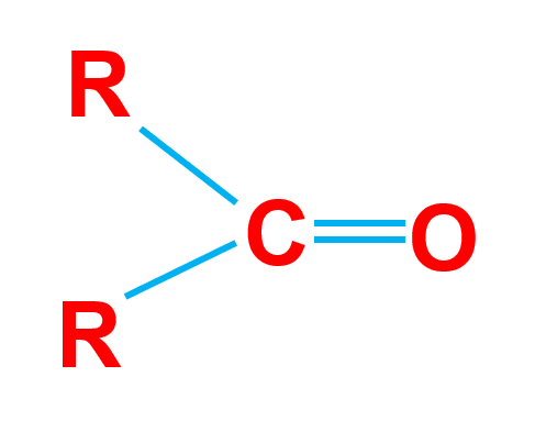 in the carbonyl group, the carbon atom is doubly bonded to an oxygen atom. A compound containing a carbonyl group is called a carbonyl compound.