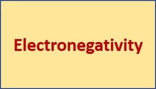Definition of electronegativity