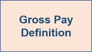 what is gross pay definition explain with examples