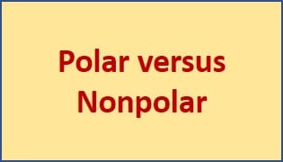 what are polar molecules and what are nonpolar molecules