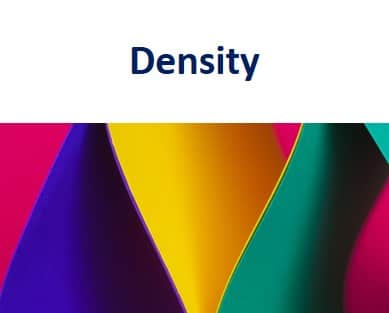 Definition of density