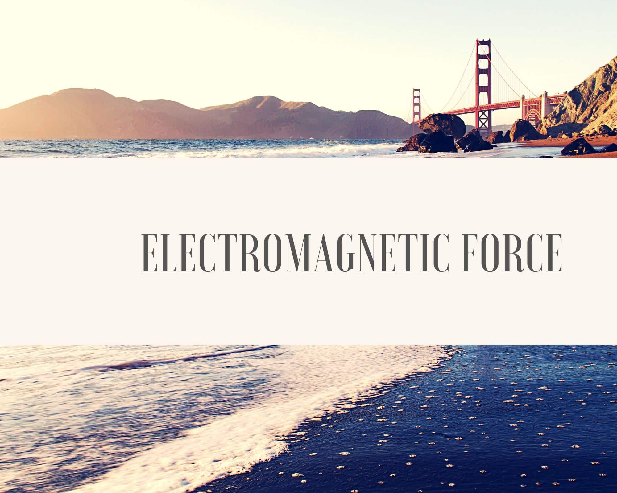 electromagnetic force definition and formula