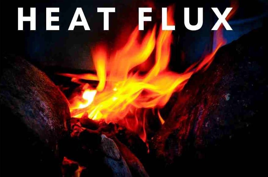 definition of heat flux with formula