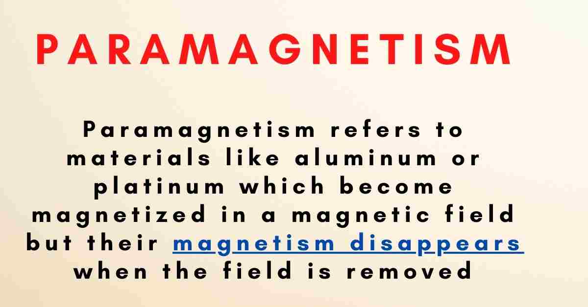 what-is-paramagnetism