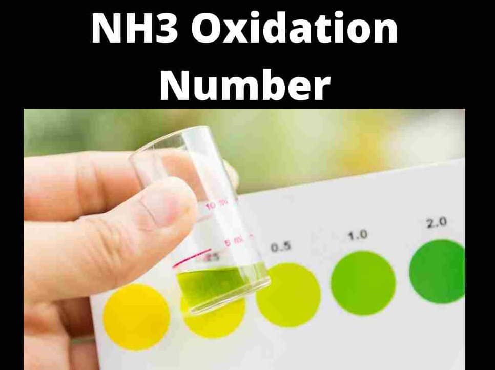 nh3 oxidation number explanation with the geometry of nh3