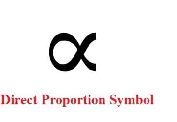 Proportion-Symbol