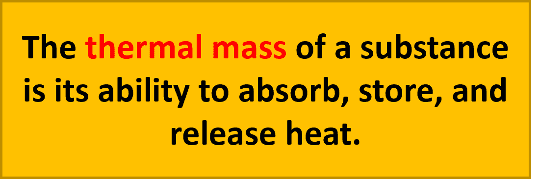 thermal-mass-definition