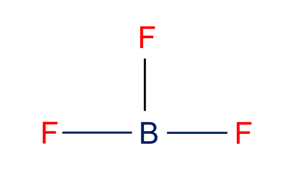 BF3 Lewis dot structure comprises of three atoms. two are fluorine atoms and one is boron atom
