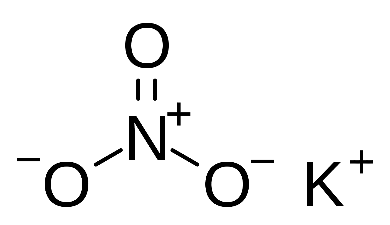 potassium-nitrate-structure