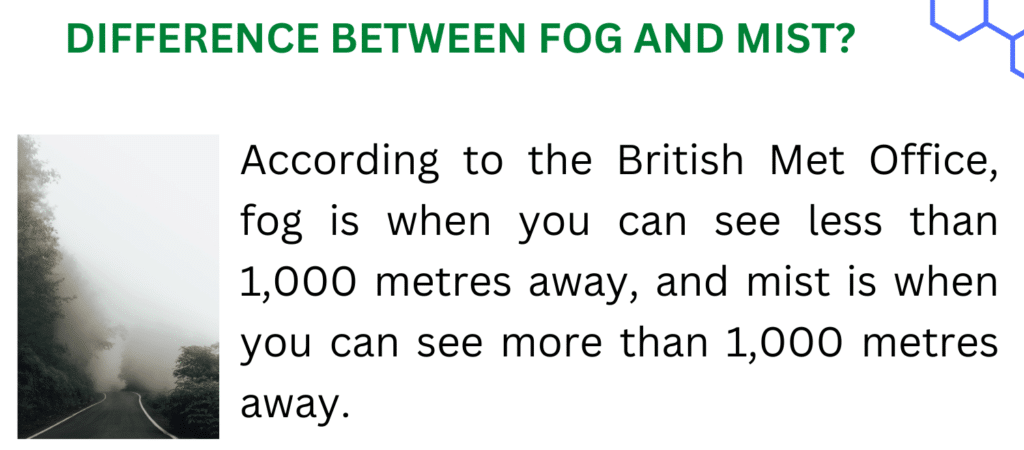 difference between fog and mist
Which is thicker fog or mist?
What is the difference between fog and mist and haze?
Which is stronger mist or fog?