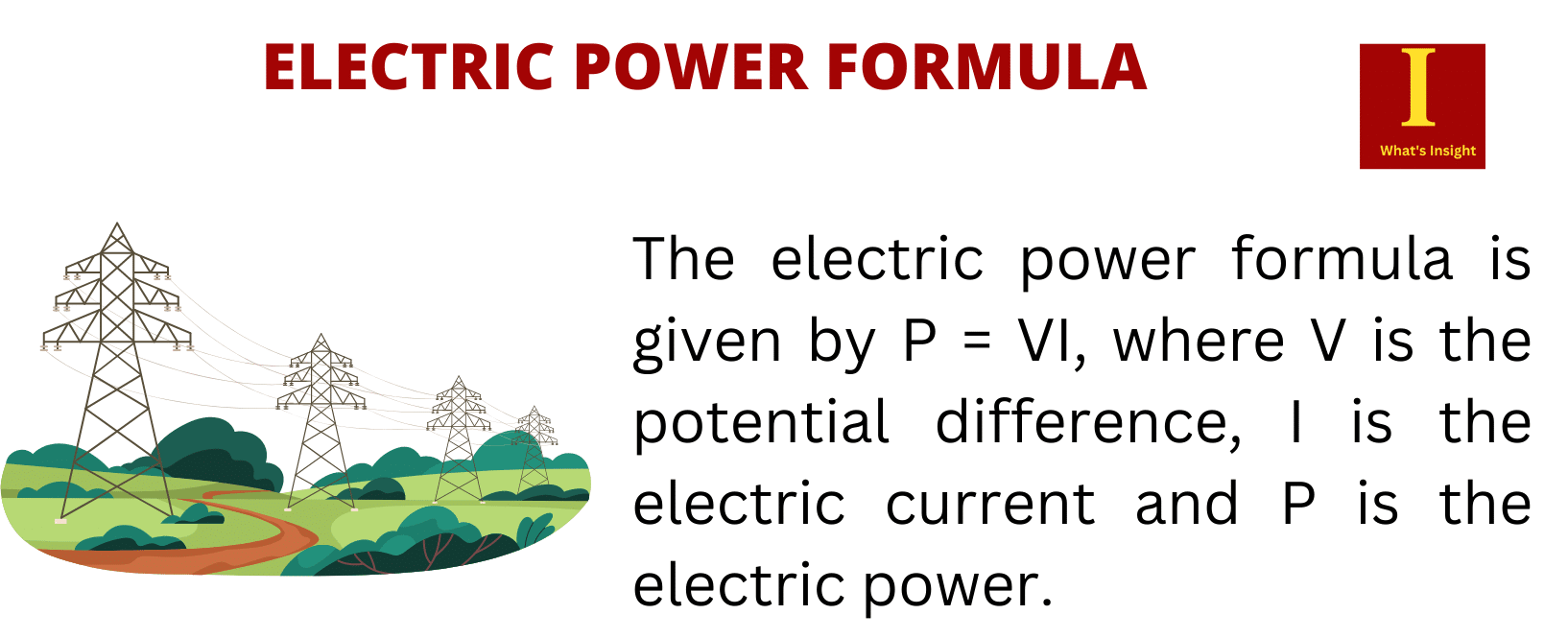electric-power-formula