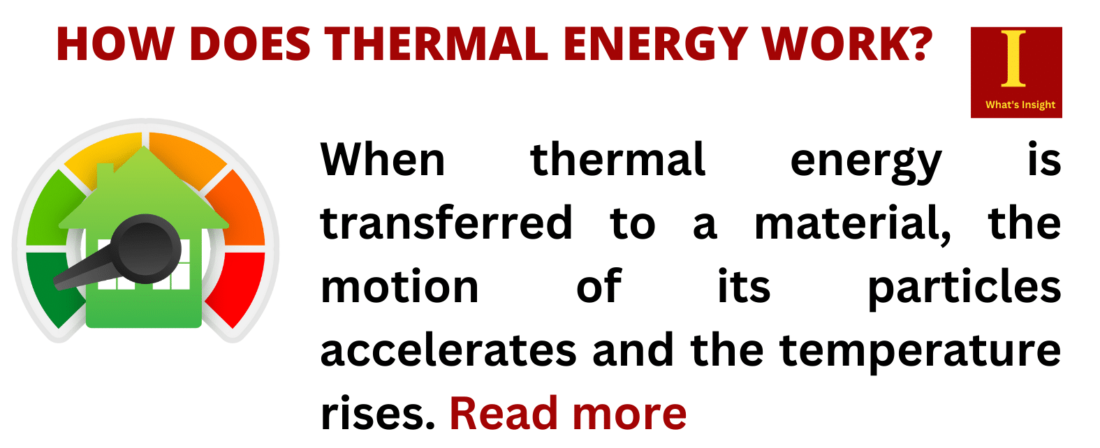 how-does-thermmal-energy-work