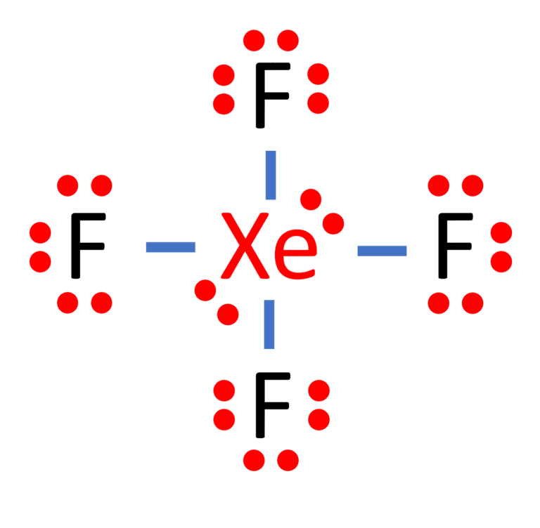 XeF4 Lewis Structure: 4 Simple Steps | What's Insight